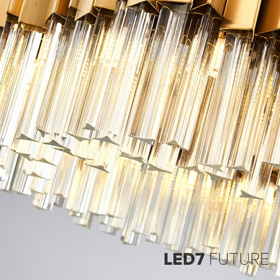 Loft Industry Modern - Facet VX Chandelier